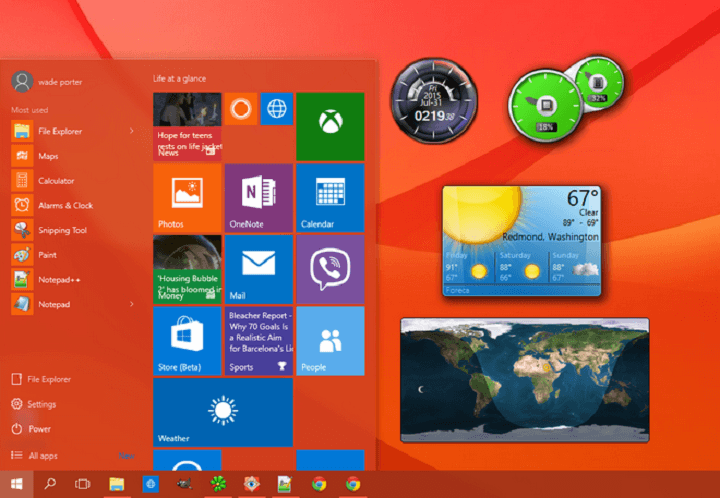 free download gadgets for windows 10