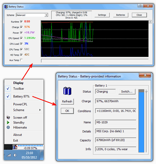 laptop battery monitor software free download