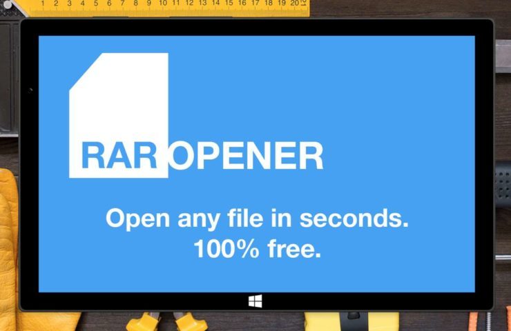 windows 10 rar file opener