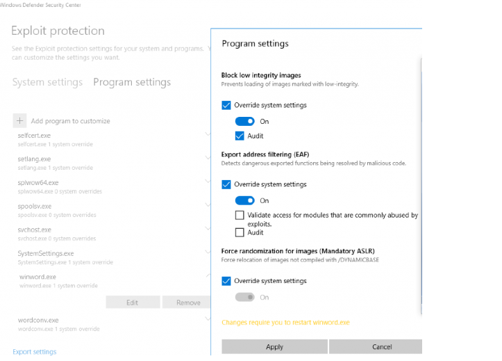 How To Enable Exploit Protection On Windows Defender