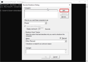 How To Restart Remote Computer With Cmd Ways