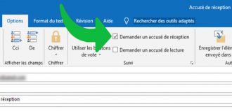 Comment configurer l accusé de réception mail sur Windows 10