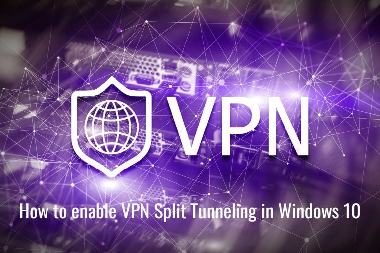 Come Abilitare Lo Split Tunneling Vpn In Windows