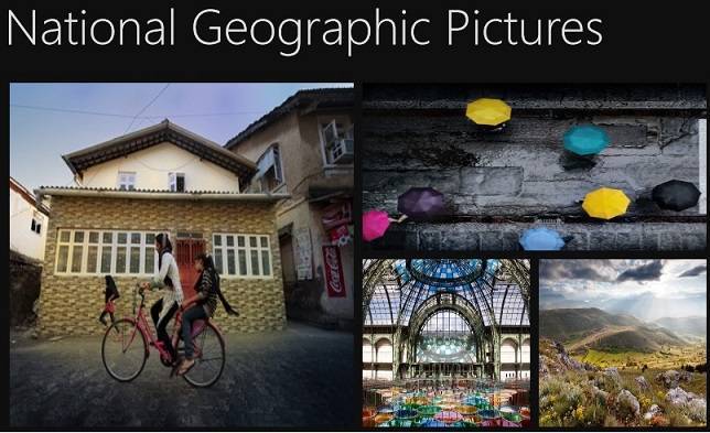 national geographic pictures windows 8