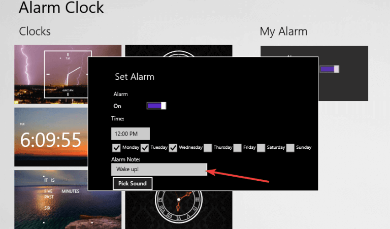desktop clock app windows 10