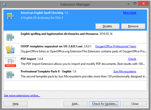 latest version of openoffice for windows 8