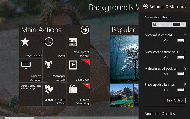 Download free HD wallpapers on Windows 10/11 with this app