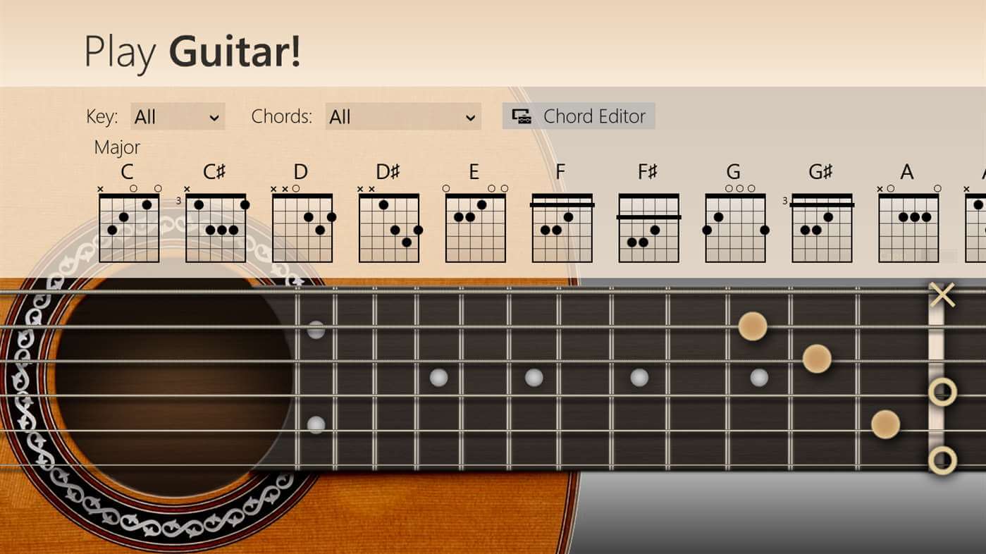 The Play Guitar! app for... 