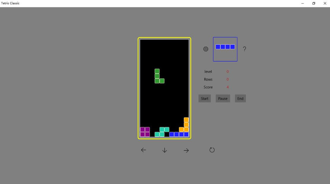 Tetris in Windows 8, Windows 10: Best Games from the App Store