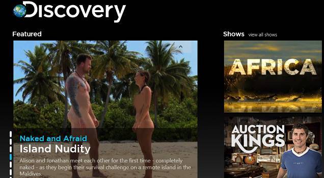 best windows 8 apps discovery channel