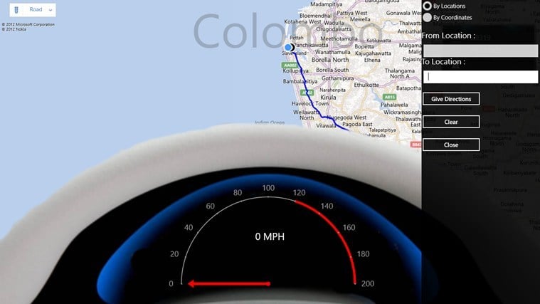 map speedo windows 8 gps app