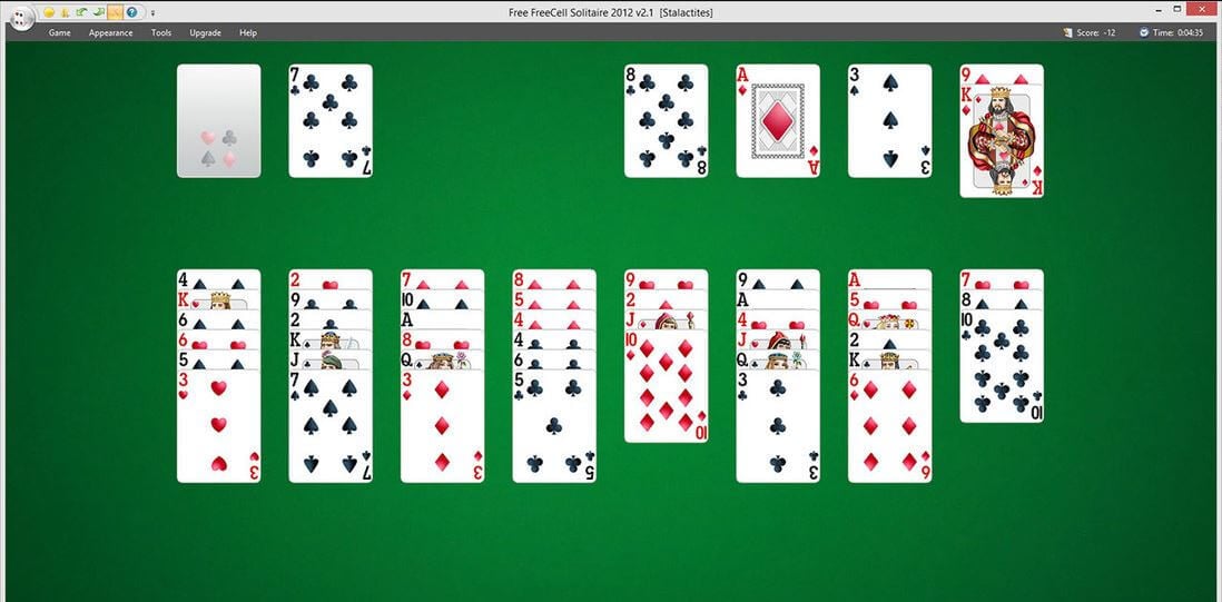 freecell for windows 10 without ads