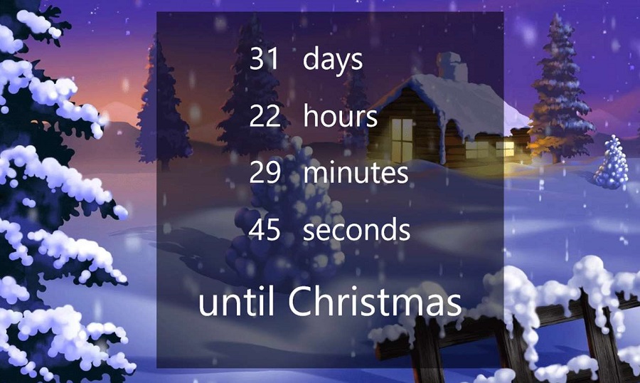 3 Windows 10 Christmas countdown apps for the Holiday ...