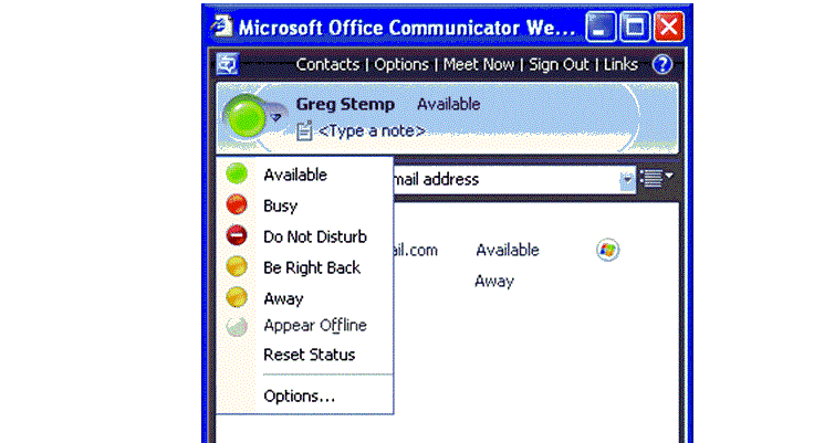 Microsoft Office Communicator windows 10