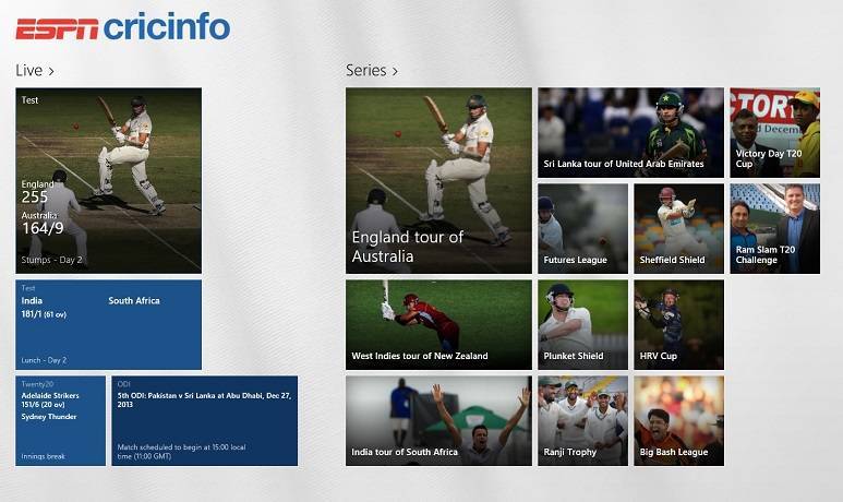 espn cricket info windows 8