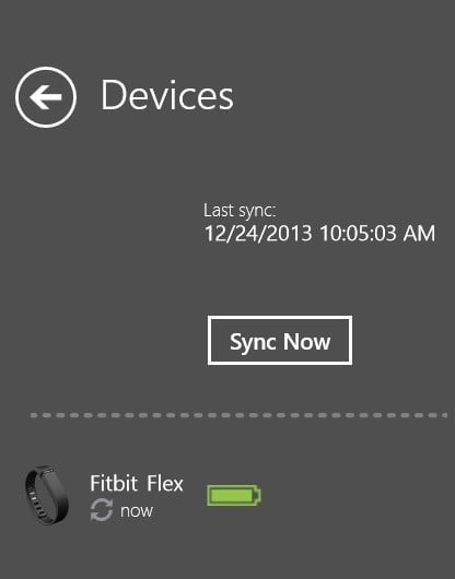 fibit windows 8 app