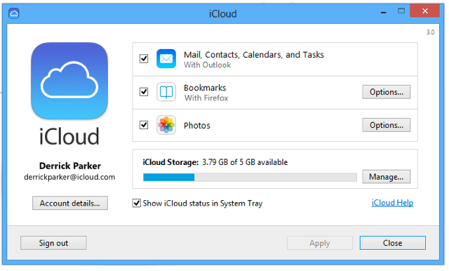 download icloud for windows 8