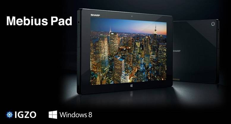 sharp windows 8 tablet