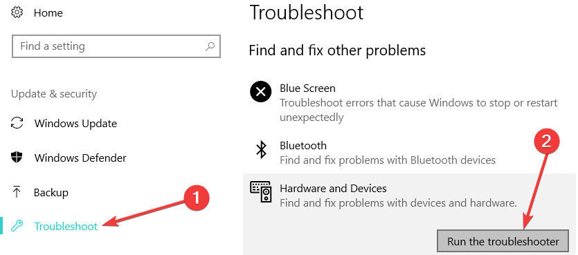 troubleshoot integrated camera windows 10