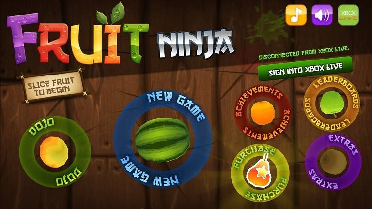 windows 8 fruit ninja