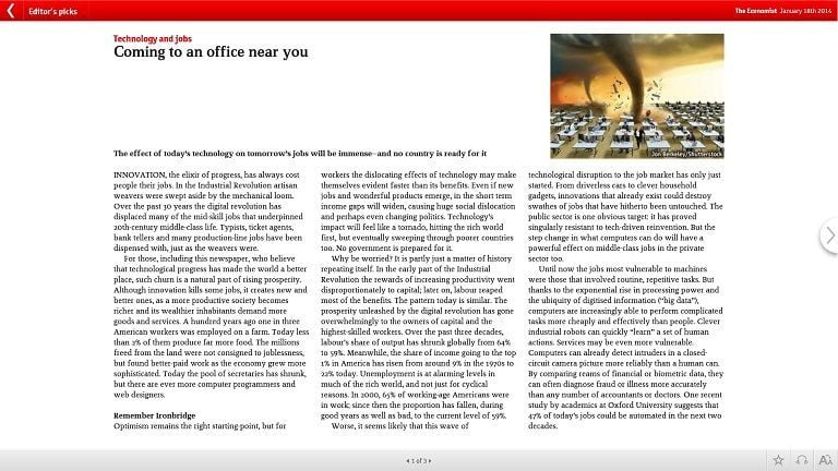 the economist windows 8