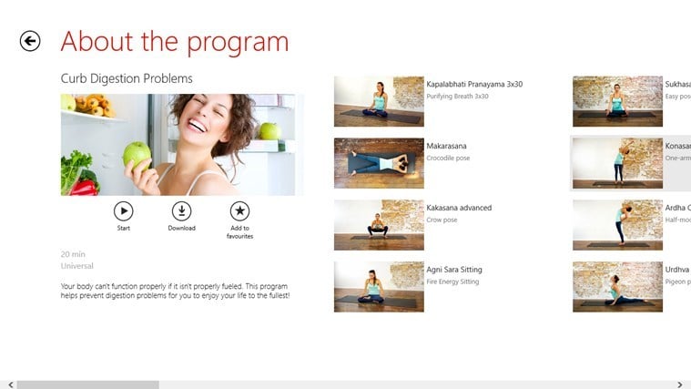 yoga app windows 8