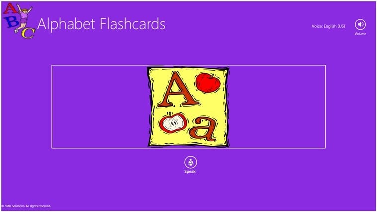 3Mb - Alphabet Flashcards