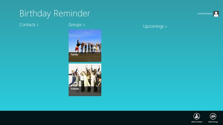 Windows 8 10 Birthday Reminder App Reminds That Everybody Counts