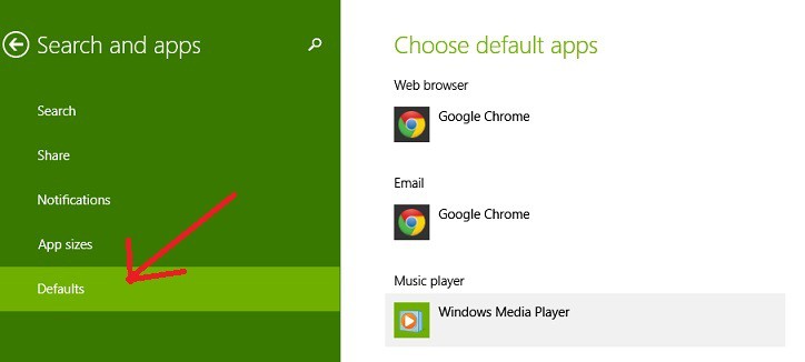 choose windows 8.1 default apps 4