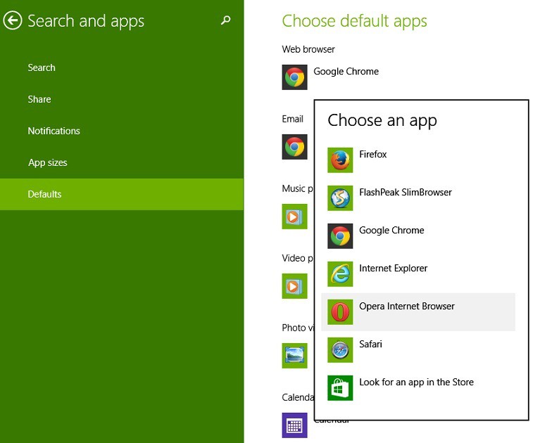 choose windows 8.1 default apps 5