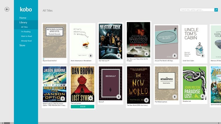 kobo books app windows 8