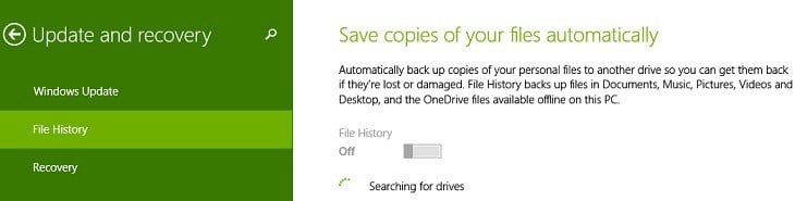 save copies of files windows 8.1