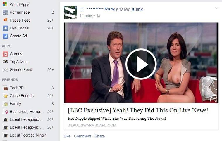 bbc exclusive facebook
