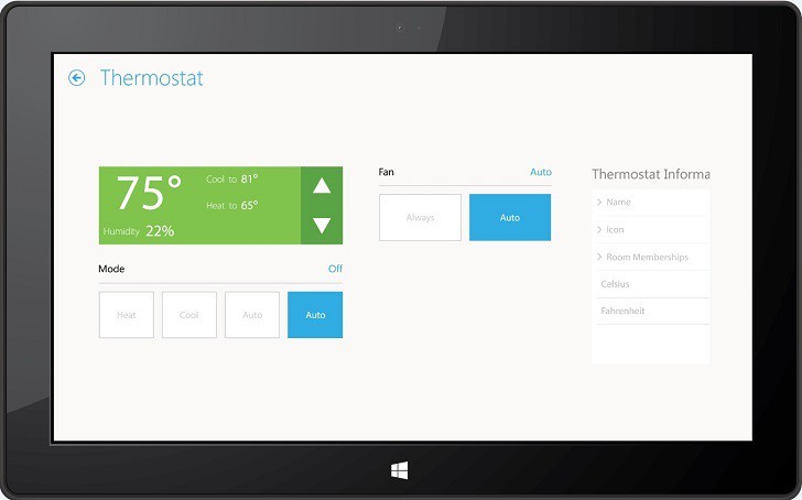 insteon for windows 8 home automation app