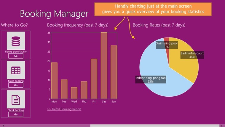 booking manager for windows 8