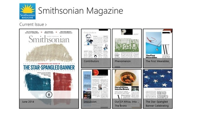 smithsonian magazine windows 8