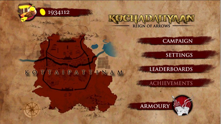 Kochadaiiyaan The Legend:Reign of Arrows for Windows 8.1