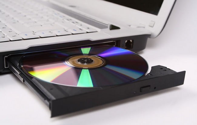 how to detect cd rom in Windows 8