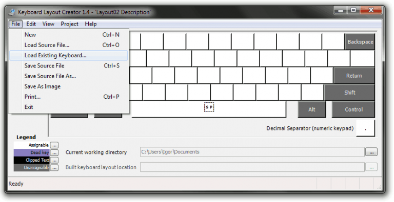 change keyboard layout windows 10