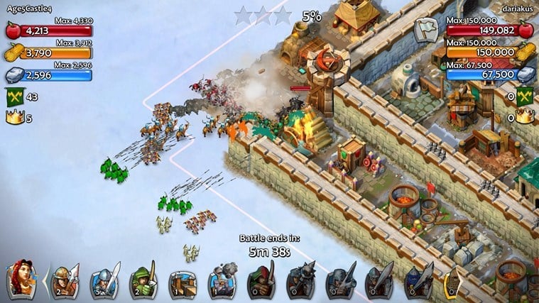 Age of Empires Castle Siege game for windows 8