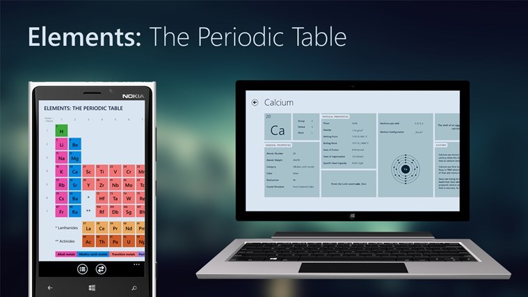 Elements The Periodic table for Windows 8.1