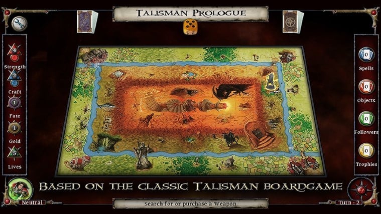 Talisman Prologue windows 8 game
