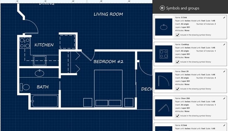 tablets drawing work how Windows app Cad and drawing for One the best 2D technical of