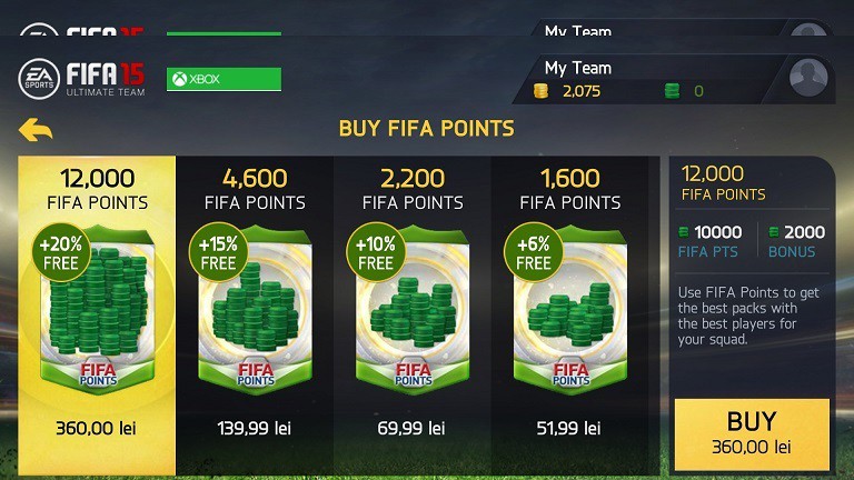 FIFA 15 Companion app now in the Windows Phone Store - MSPoweruser