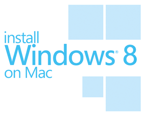 install Windows 8 on a mac PC