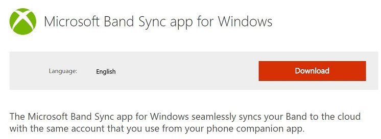 download microsoft band sync app windows