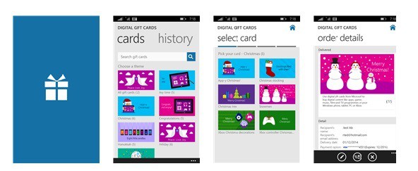 Send Digital Gift Cards for Xbox and Windows Stores With This New App