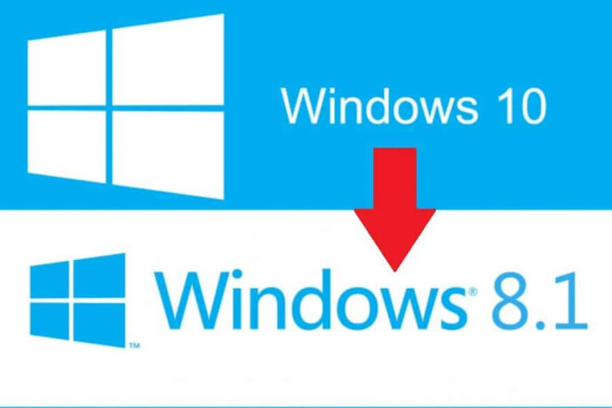 windows 10 downgrade to windows 8.1 image