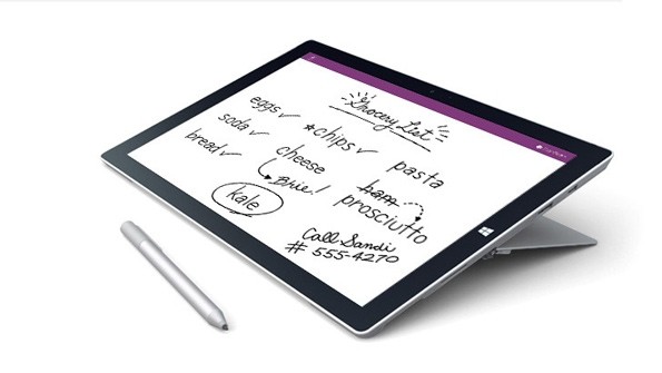 surface 3 pro onenote wind8apps