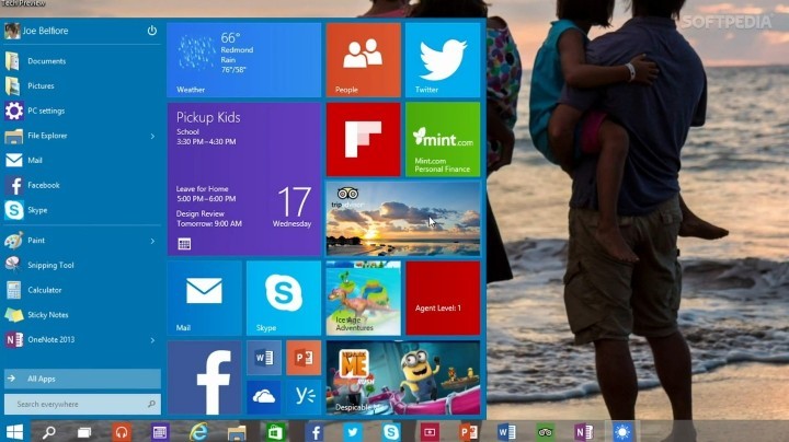 Start Menu Won't Show Up In Windows 10 Technical Preview